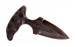 Stroup SD1 Fixed Blade Push Dagger Knife, 1095 High Carbon Steel, 5" OAL, Black, G10, SD1-B-G10
