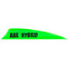 AAE Hybrid 2.0 Shield Cut Vanes Bright Green 50 pk.