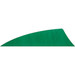 Gateway 2 in. Rayzr Arrow Feathers Green LW 50 pk.
