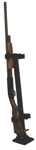 Rugged Gear 10083 Floor Mount Gun Rack Permanent 2 Rifle/Shotgun Black ...