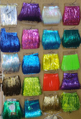 4 Inch Banded Mylar Tinsel Trolling Fly Material Standard Cut