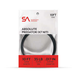 Absolute Predator 1X7 Nickel/Titanium Wire Leader