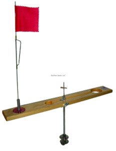 Beaver Dam 23"x3" Tip-Up Wood W/ Clear Finish Beaver Dam 23"x3" Tip-Up Wood W/ Clear Finish