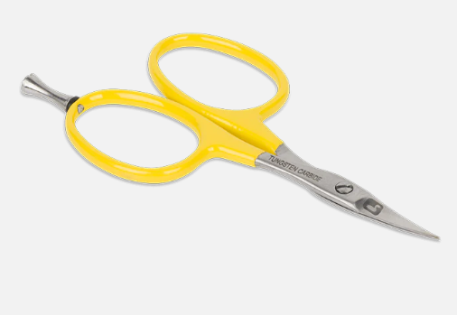 Loon Tungsten Carbide Curved Micro Tip Scissors
