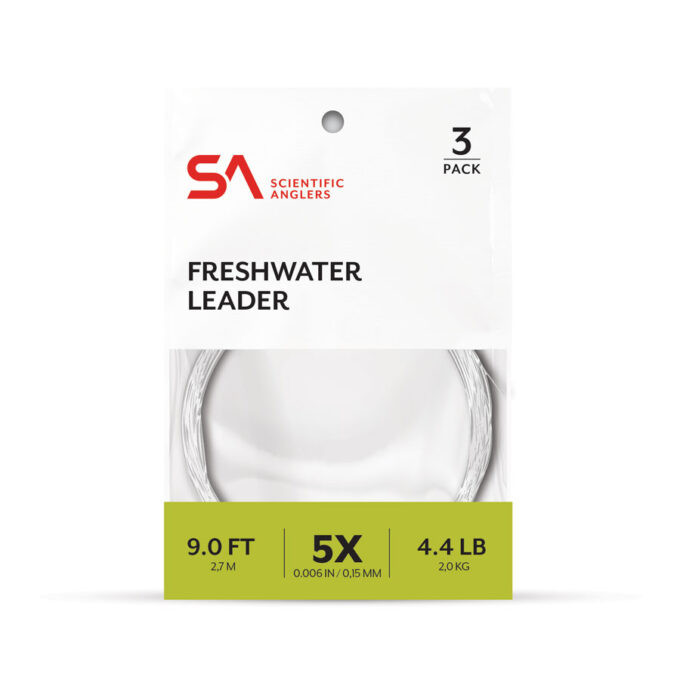 SA Freshwater Trout Leader 3-Pack