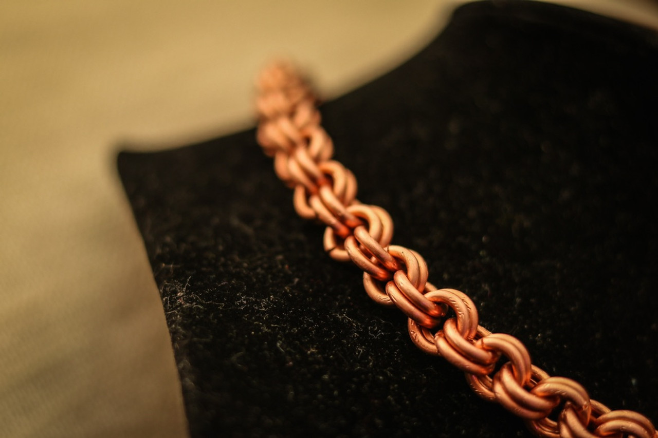 Handmade Copper Choker/Necklace  Choose Your Own Length - Earth Angel Heals