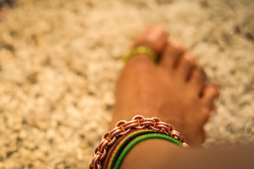 Handmade Copper Anklet | Choose Your Own Length