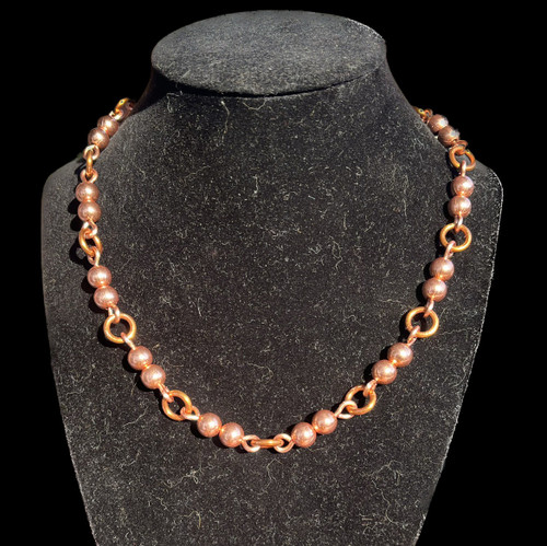 100% Pure Copper, Handmade Ball Chain ~ CHOOSE YOUR LENGTH