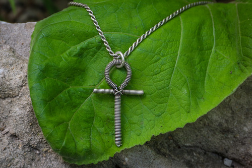 Sterling Silver Ankh Necklace | Ancient Symbol of Creativity, Eternal Life, Enlightenment, Wisdom + More