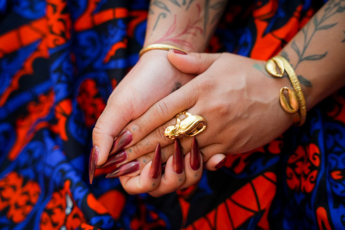 Brass Chameleon Ring  ~ Golden Shine, Statement Piece. | Adjustable Sizes 6-10