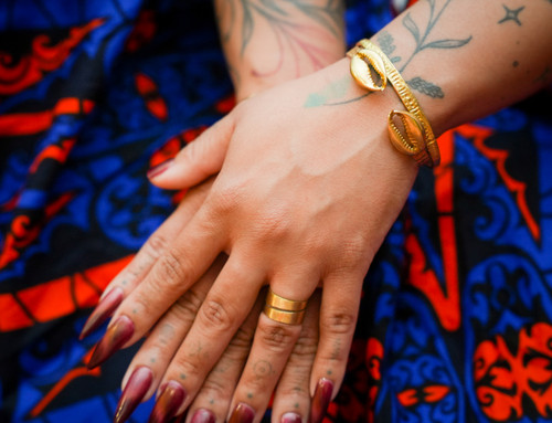 Brass Ring Band ~ Special Design ~ Golden Shine | Adjustable Sizes 4-7