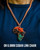 Red Black + Green Africa Pendant Necklace | Crystals: Carnelian, Black Jasper, African Malachite. Handmade. Copper Chain. Power, Strength, Roots, Wealth, Access to Knowledge. Beauty, Connection to Nature + Cosmos. Choose Your Chain & Your Length!