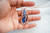 BLUE KYANITE CRYSTAL NECKLACE | THICK COPPER Abstract Unique Design x Healing Crystal for Chakra Cleansing, Manifesting, Restore Peace of Mind, Self Discovery, Intuition. Free & Fast Shipping! High Grade Stone