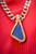 Lapis Lazuli GRADE A Necklace ~ Copper Wire Wrapped Pendant on 16mm Thick Cuban Link Chain | Healing Crystal, For Confidence + Communication, Throat Chakra + Motivation | Intuition, Symbol of Royalty Lapis Lazuli GRADE A Necklace ~ Copper Wire Wrapped Pendant on 16mm Thick Cuban Link Chain | Healing Crystal, For Confidence + Communication, Throat Chakra + Motivation | Intuition, Symbol of Royalty