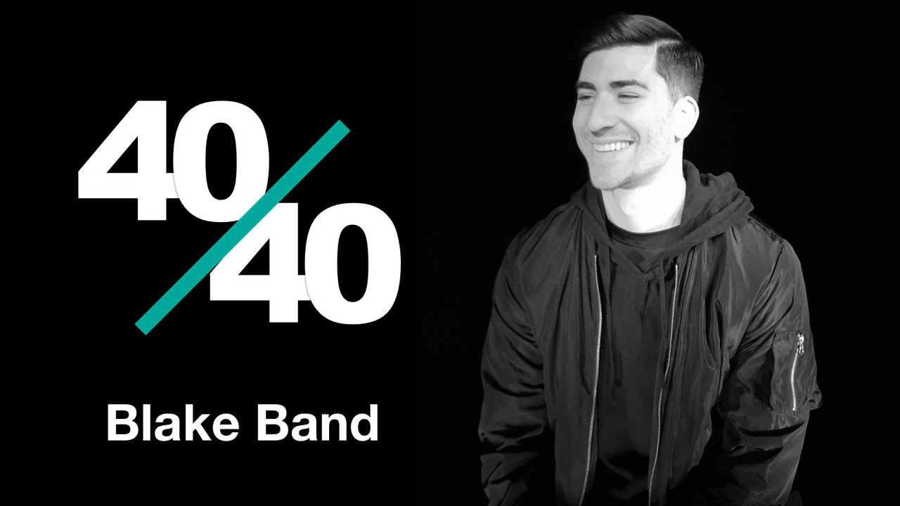 Blake Band of I Give Cool Gifts Makes 40 Under 40 List