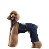 Dog Denim Overalls—Because Sometimes Your Dog Needs To Serve Looks