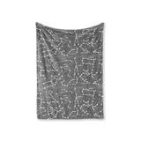 Glow in the Dark Constellation Blanket—Perfect for Sleepovers, Movie Nights, and Especially Stargazing