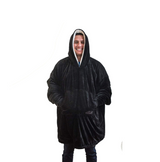 The Comfy Oversized Sherpa Blanket Sweatshirt—The Brand That Launched a World-Wide Craze and Made Wearing Your Blanket a Thing