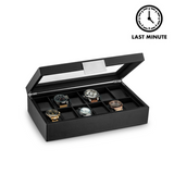 Glenor Co Watch Box—Keep All Of Your Watches Beautifully Displayed And Protected From Dust, Scratches, And Falls