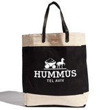 Hummus Tote Market Bag—Strut Your Stuff To The Market With An Hermes-Inspired Bag