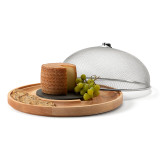 Outdoor Chilled Slate Cheese Board—Pesky Insects Have No Shot at Your Cheese Board Thanks to This Design