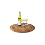 Custom Bourbon Barrel Lazy Susan—Clocking In at Almost Two Feet Wide and Boasting a 1,000-Pound Capacity, This Susan Is Anything But Lazy