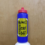 Space Jam Michael's Secret Stuff Water Bottle
