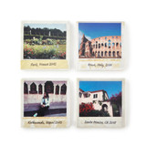 Custom Travel Photo Coasters—Customize This Marble Set With Pictures Of Anything From Special Vacations To Baby's First Year