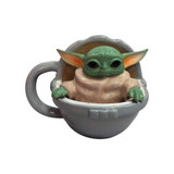Star Wars The Mandalorian Baby Yoda Crib Mug—The Sculpted Design Inspired By The Child Makes This Mandalorian Mug A Must-Have For Fans Everywhere