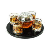 Basketball Whiskey Decanter Set—This Hoop-Themed Decanter Set Beats Any Boring Old Gift Basket