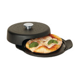 Grilled Personal Pizza Maker—This Compact Baker Makes Brick Oven-Style Pizza Right On Your Grill