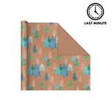 Hallmark Recycled Kraft Gift Wrap—A Sustainable Alternative To Plastic Wrapping Paper Destined For A Landfill
