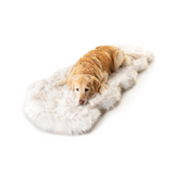PupRug™ Runner Faux Fur Memory Foam Dog Bed —Made From Hooman-Grade Memory Foam To Provide Maximum Support For Your Four-Legged Friend