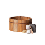 Foot Therapy Wood Soaking Tub—Find a Happy Place For Those Weary Toes and Feet Within the Walls of This Relaxing Spa Bath