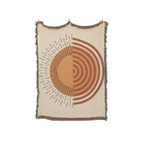 Sun & Moon Cotton Throw