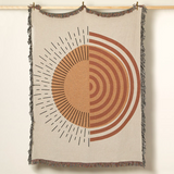 Sun & Moon Cotton Throw