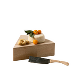 The Cheese Block with Knife