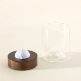 Golf Lover's Whiskey Set—Two Glasses Fit For The Golfer Whose Mind Is Always On Their Next Tee Time