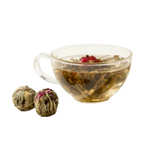 Hand-Sewn Blooming Tea Gift Set—Drop One of These Eight Tea Pods into Hot Water and Watch as It Opens Like a Spring Blossom