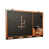 Wall Scrabble Game Board—A Unique and Decorative Way to Enjoy the Classic Word Game, Adding Both Style and Entertainment to Your Living Space