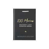 100 Movies Scratch Off Bucket List Book—Work Your Way Through This Book of 100 Great Movies To Watch, Revealing Secret Images As You Go