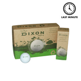 Dixon Earth Eco-Friendly Golf Balls—A Set of 12 Golf Balls Green To Their Core With 100% Renewable Materials