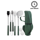 Golf-Club Style BBQ Grill Accessories Kit—A Gift That'll Make Golfers Green With Envy