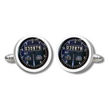 Personalized Airplane Altimeter Cufflinks—A Statement Piece for Pilots and Travelers