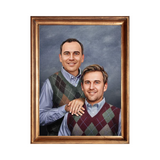 Custom Step Brother-Inspired Portrait—A Perfect Gift for Siblings or Roommates