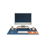Grovemade Matte Desk Pad—Accent Your Desktop with a Pop of Color