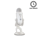 Logitech Blue Yeti Limited Edition White Mist—A Premium USB Microphone So You Can Sound Better and Be Heard