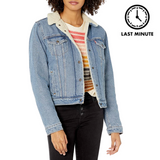 Levi's Women's Original Sherpa Trucker Jacket—Layer This Jacket Over Any Outfit For A Timeless Look