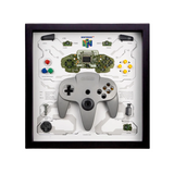 GRID® Nintendo 64 Controller Recycled Tech Art—One Of The Most Iconic Controllers In Gaming History Memorialized As Art