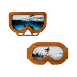 Adventure Goggles Picture Frame—Goggle-Shaped Frames For Photos Of Hitting The Slopes Or Underwater Adventures